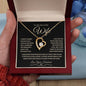 To My Beautiful Wife | Forever Love Necklace | BG