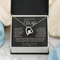 To My Beautiful Wife | Forever Love Necklace | BG