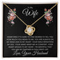 To My Wife | Sometimes (Love Knot Necklace)