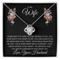 To My Wife | Sometimes (Love Knot Necklace)