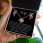 To My Wife | Sometimes (Love Knot Necklace)