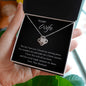 To My Wife - Love Knot Necklace