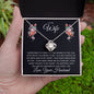 To My Wife | Sometimes (Love Knot Necklace)