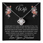 To My Wife | Sometimes (Love Knot Necklace)