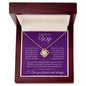 To My Beautiful Wife | If I could give you (Love Knot Necklace)