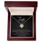 To My Wife - Love Knot Necklace