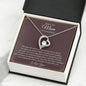 Thank You Mom - Forever Love Necklace