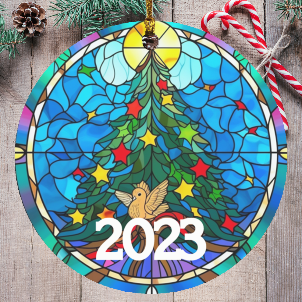 Christmas 2023  Circle Ornament