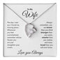 To My Wife - Forever Love Necklace