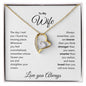 To My Wife - Forever Love Necklace